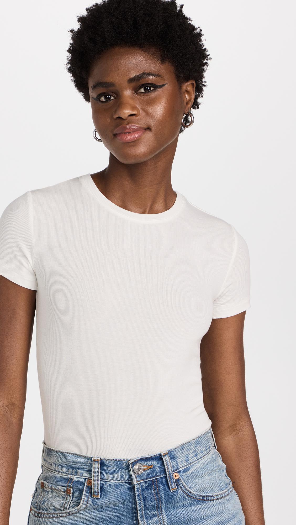 Ressi Crew Neck Tee by L'AGENCE