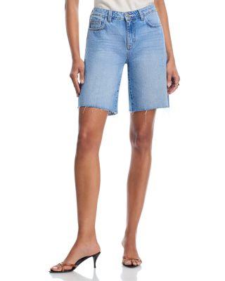 River Mid Rise Bermuda Shorts by L'AGENCE