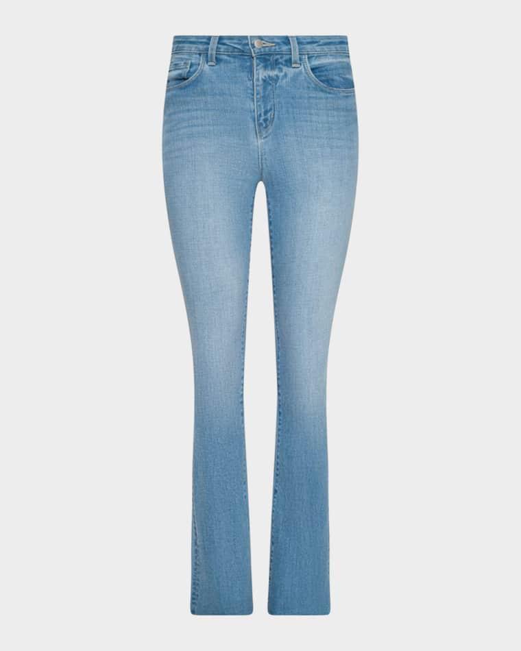 Ruth High-Rise Straight Jeans by L'AGENCE