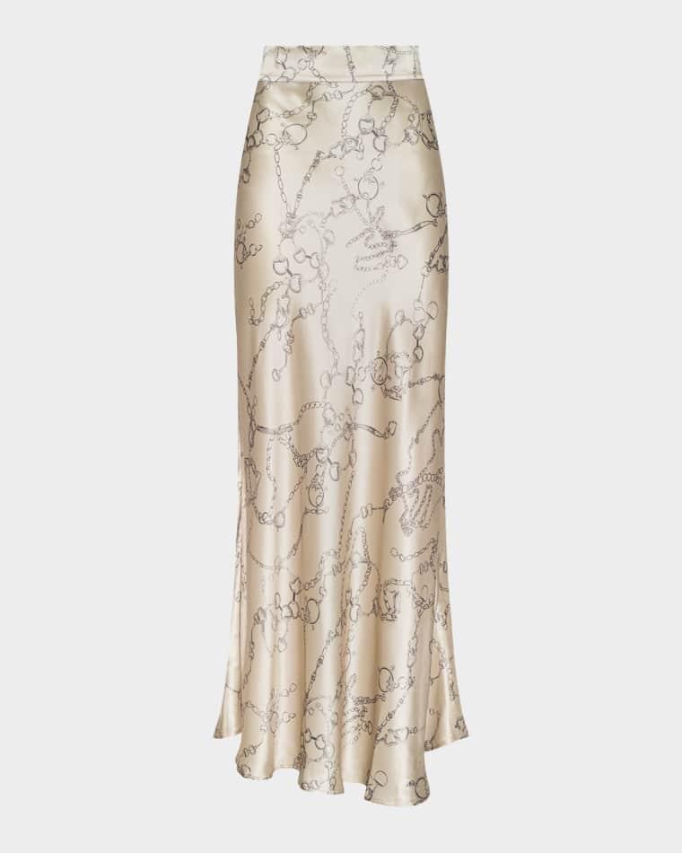 Ryker Silk Maxi Skirt by L'AGENCE