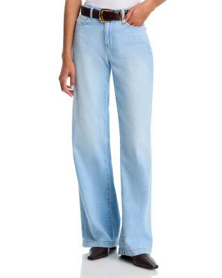 Scottie High Rise Wide Leg Jeans in Bayridge by L'AGENCE
