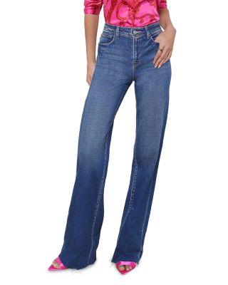 Scottie High Rise Wide Leg Jeans in Hastings by L'AGENCE