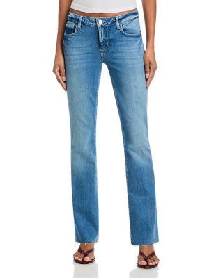 Sneeki Low Rise Straight Sneaker Jeans in Kona by L'AGENCE