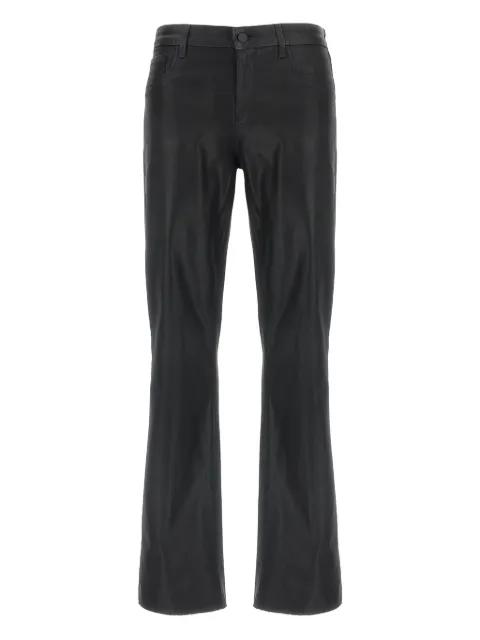 Sneeki coated flared jeans by L'AGENCE