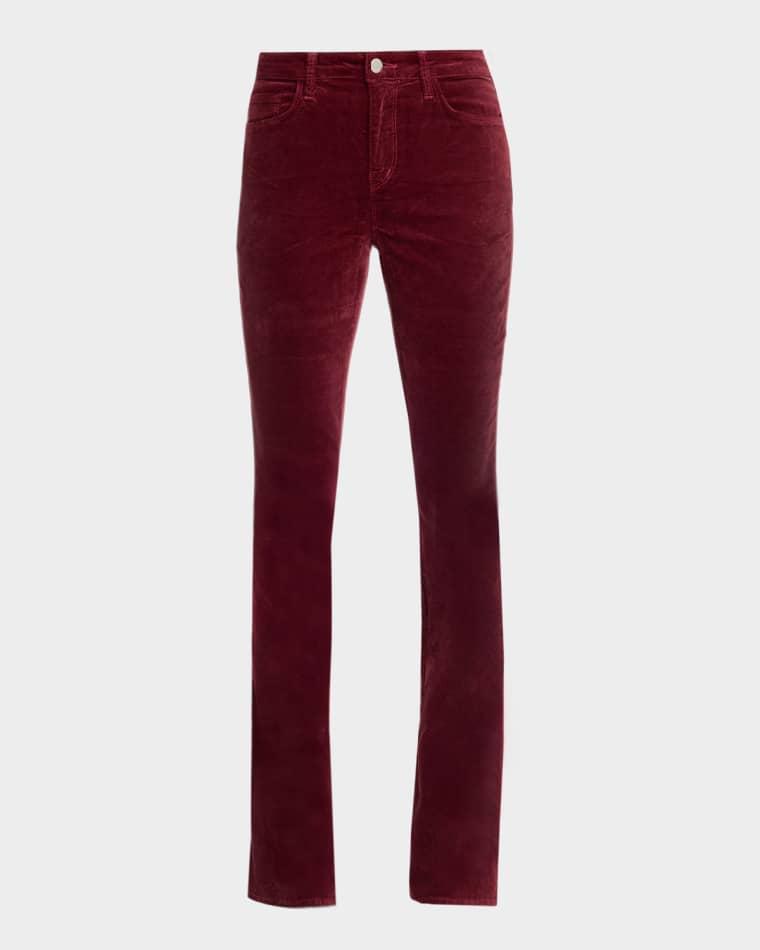 Stevie High-Rise Straight Jeans by L'AGENCE