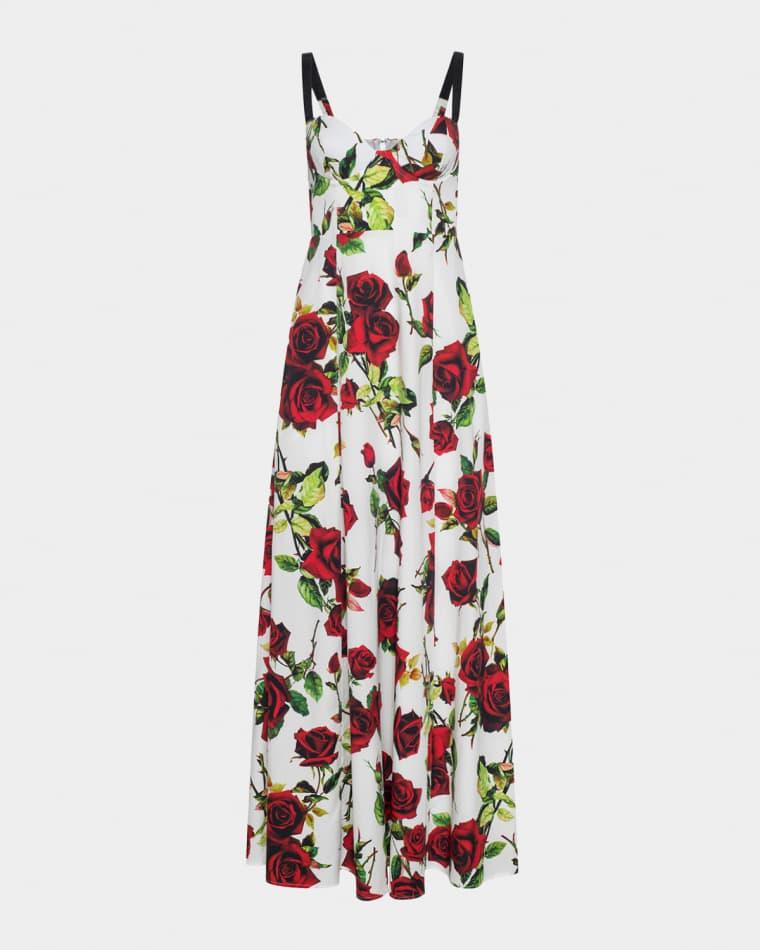 Sutton Beaded-Strap Maxi Dress by L'AGENCE