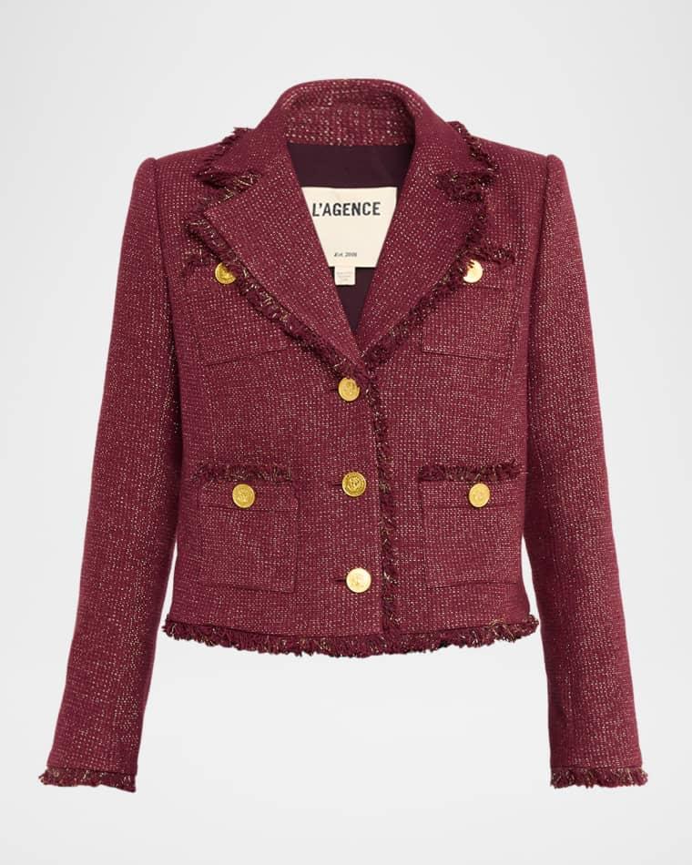 Sylvia Tweed Jacket by L'AGENCE