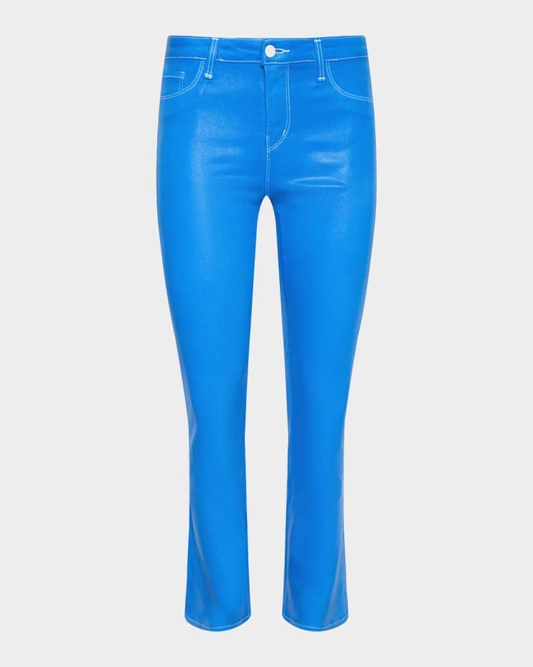 Tati High-Rise Cropped Micro Bootcut Jeans by L'AGENCE