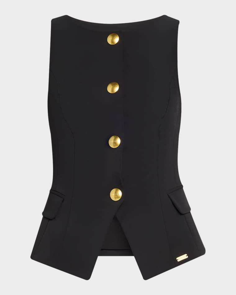 Tessa Fitted Vest by L'AGENCE