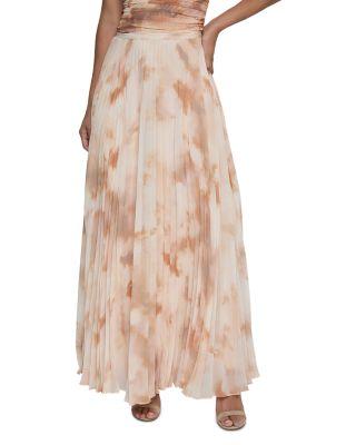 Torin Pleated Maxi Skirt by L'AGENCE