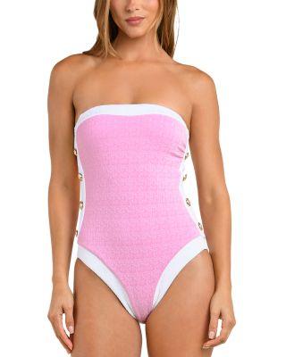Tory Bandeau One Piece Swimsuit by L'AGENCE