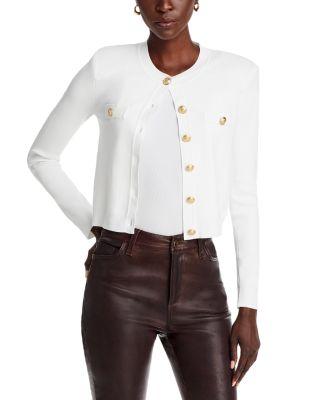 Toulouse Crewneck Cardigan by L'AGENCE