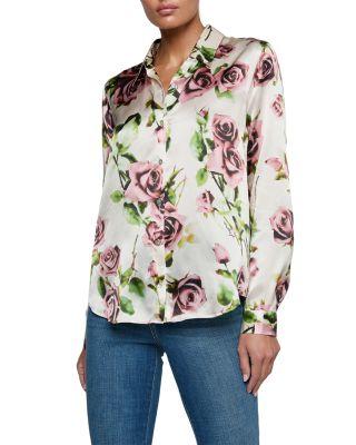 Tyler Silk Blouse by L'AGENCE