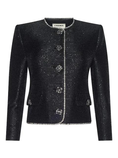 Zell sequined jacket by L'AGENCE