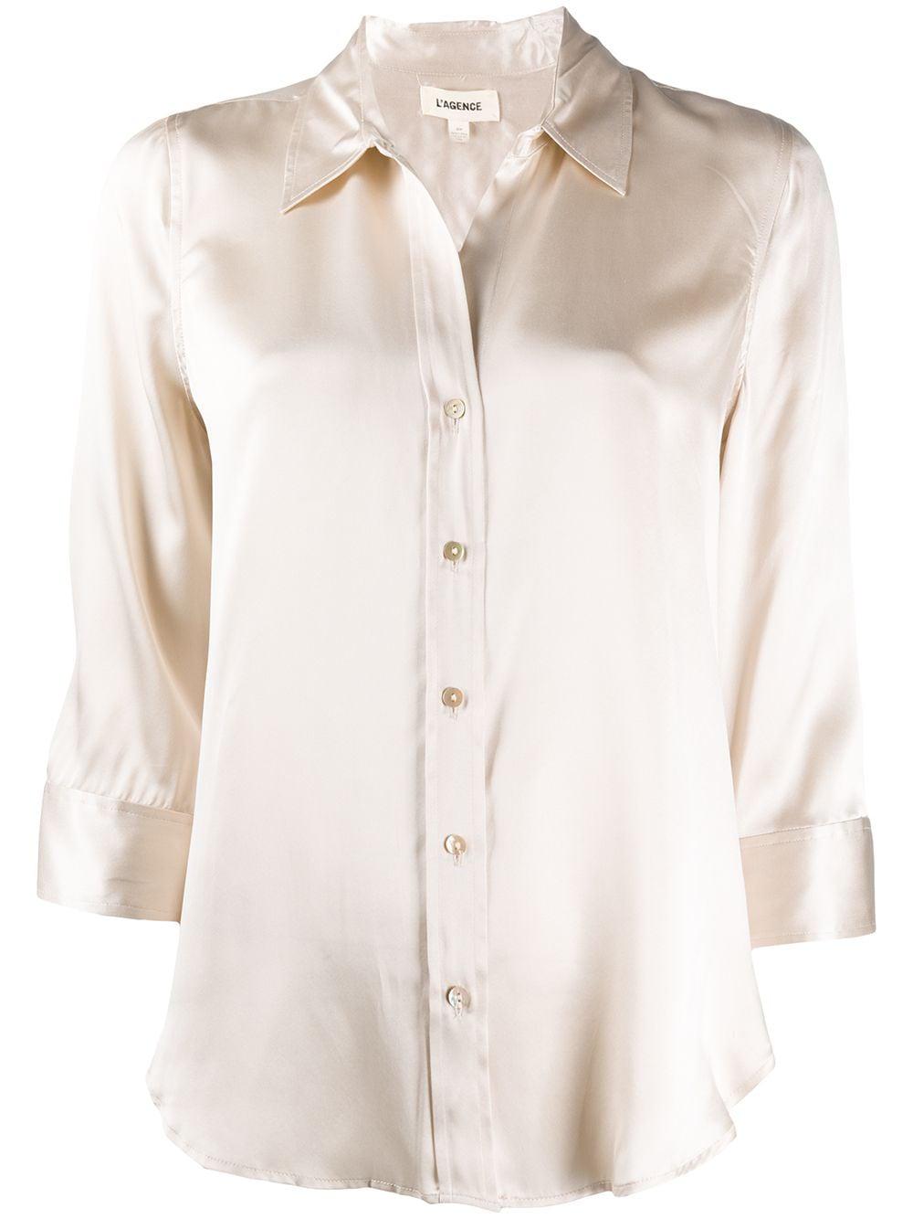 buttoned-up shirt by L'AGENCE