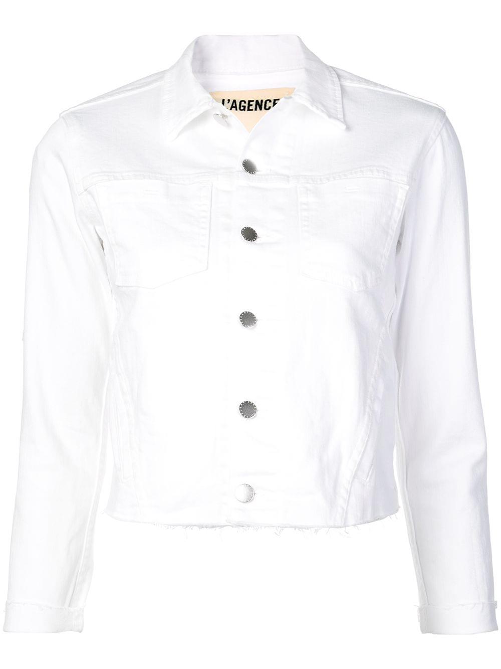 classic denim jacket by L'AGENCE