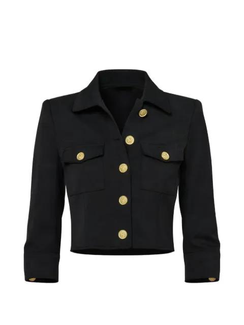 coin button jacket by L'AGENCE