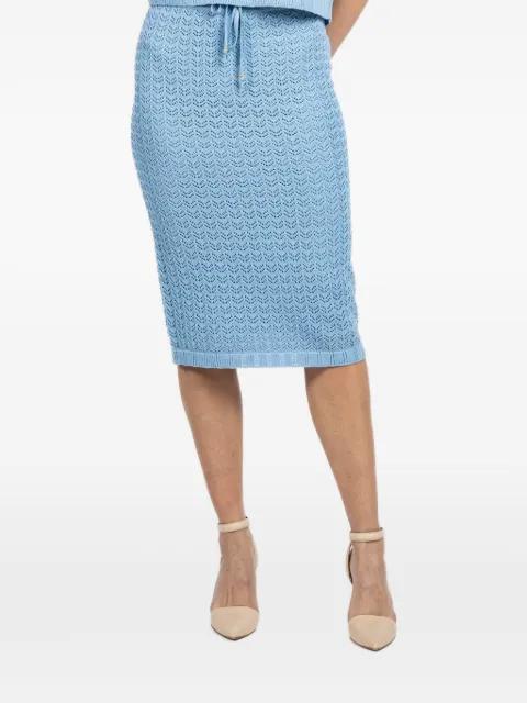 lace midi skirt by L'AGENCE
