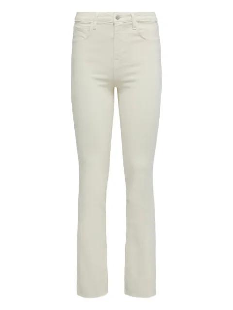 raw-hem bootcut jeans by L'AGENCE