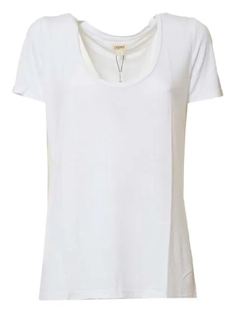 scoop-neck t-shirt by L'AGENCE