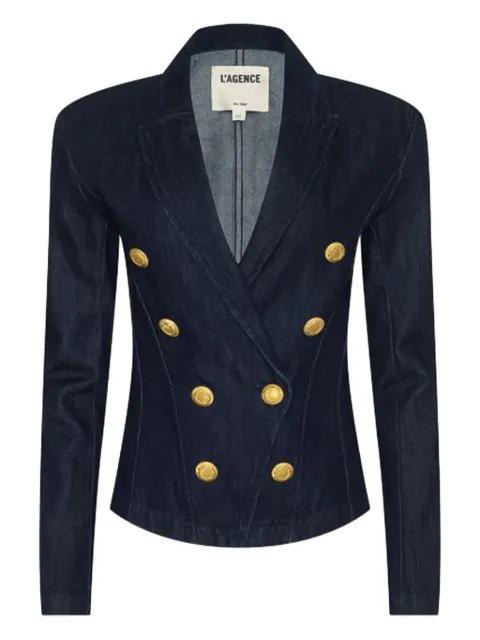 structured double-breasted blazer by L'AGENCE