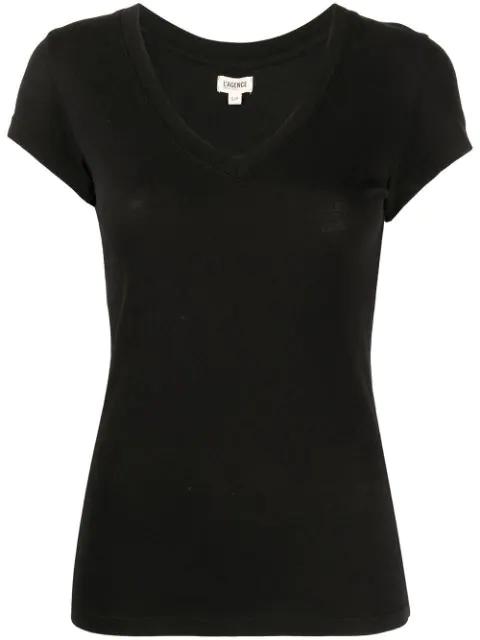 v-neck T-shirt by L'AGENCE