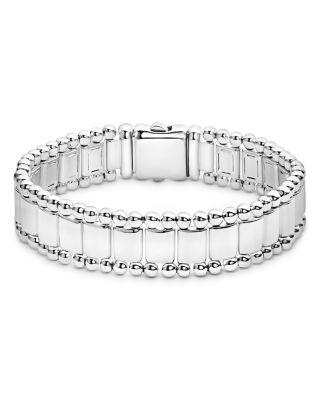 Men's 18K Yellow Gold & Sterling Silver Anthem Link Bracelet by LAGOS