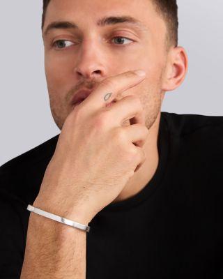 Men's Sterling Silver Anthem Cuff Bracelet by LAGOS