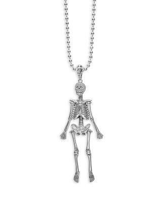Sterling Silver Rare Wonders Skeleton Pendant Necklace by LAGOS