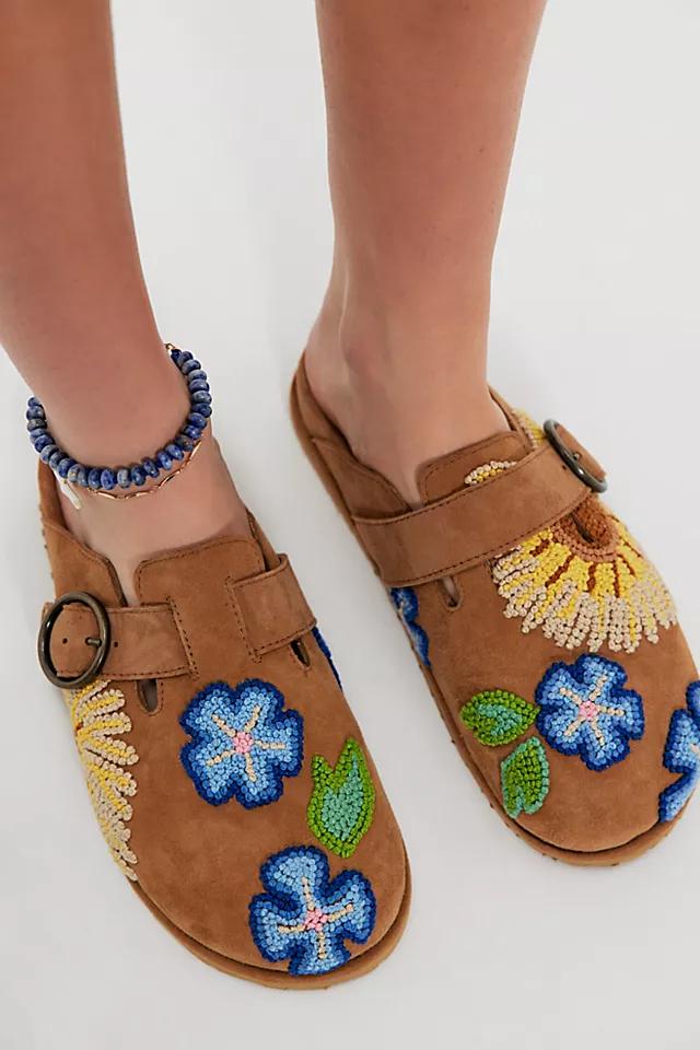 Drift Embroidered Mules by LAIDBACK LONDON | FREE PEOPLE