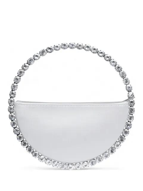 Eternity crystal-embellished clutch bag by L'ALINGI