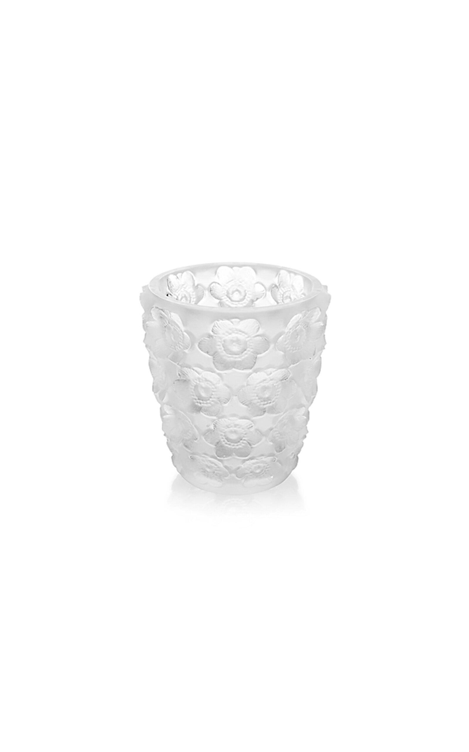 Lalique - Anemones Crystal Votive - Clear - Moda Operandi by LALIQUE
