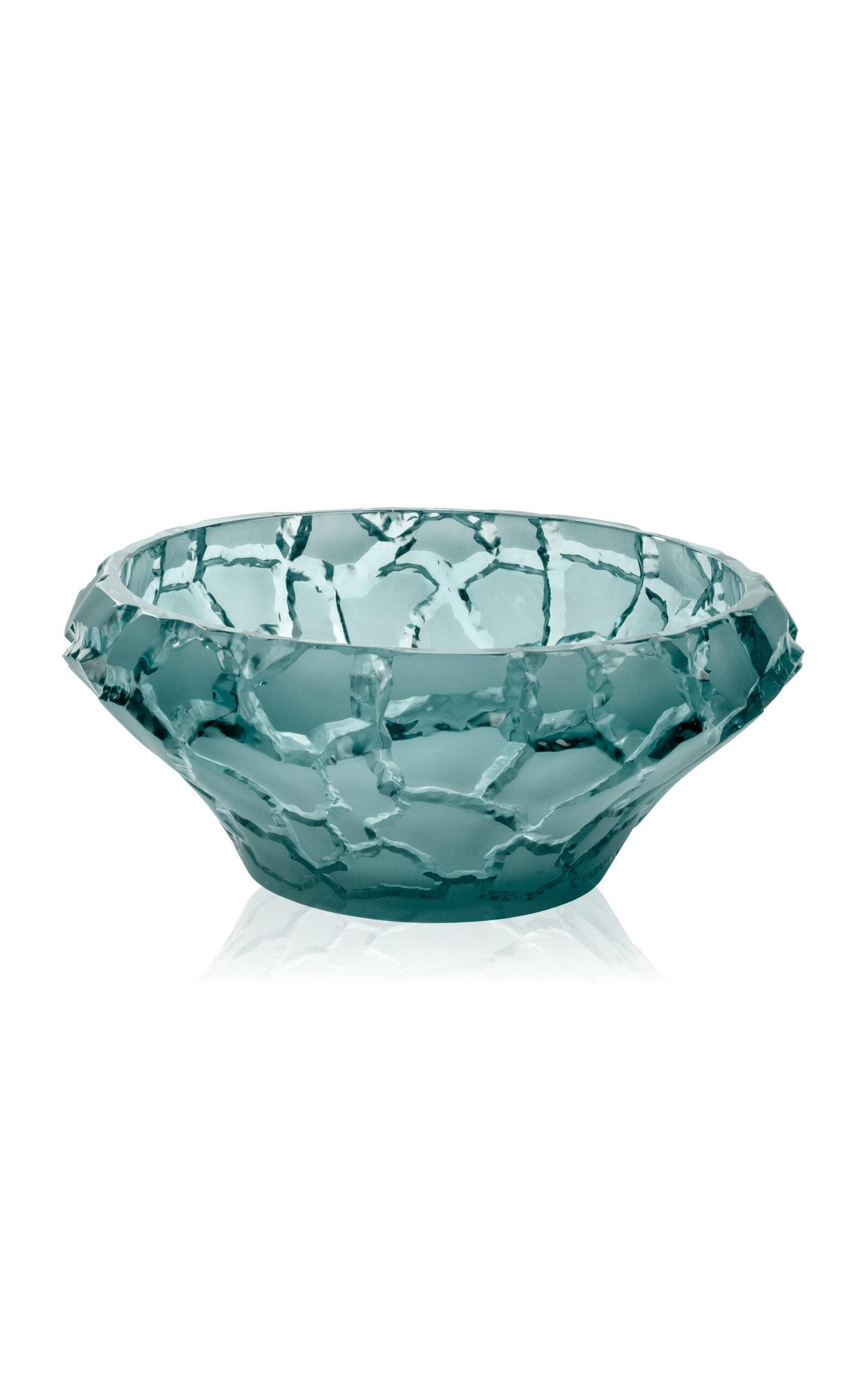 Lalique - Caldera Bowl - Light Blue - Moda Operandi by LALIQUE