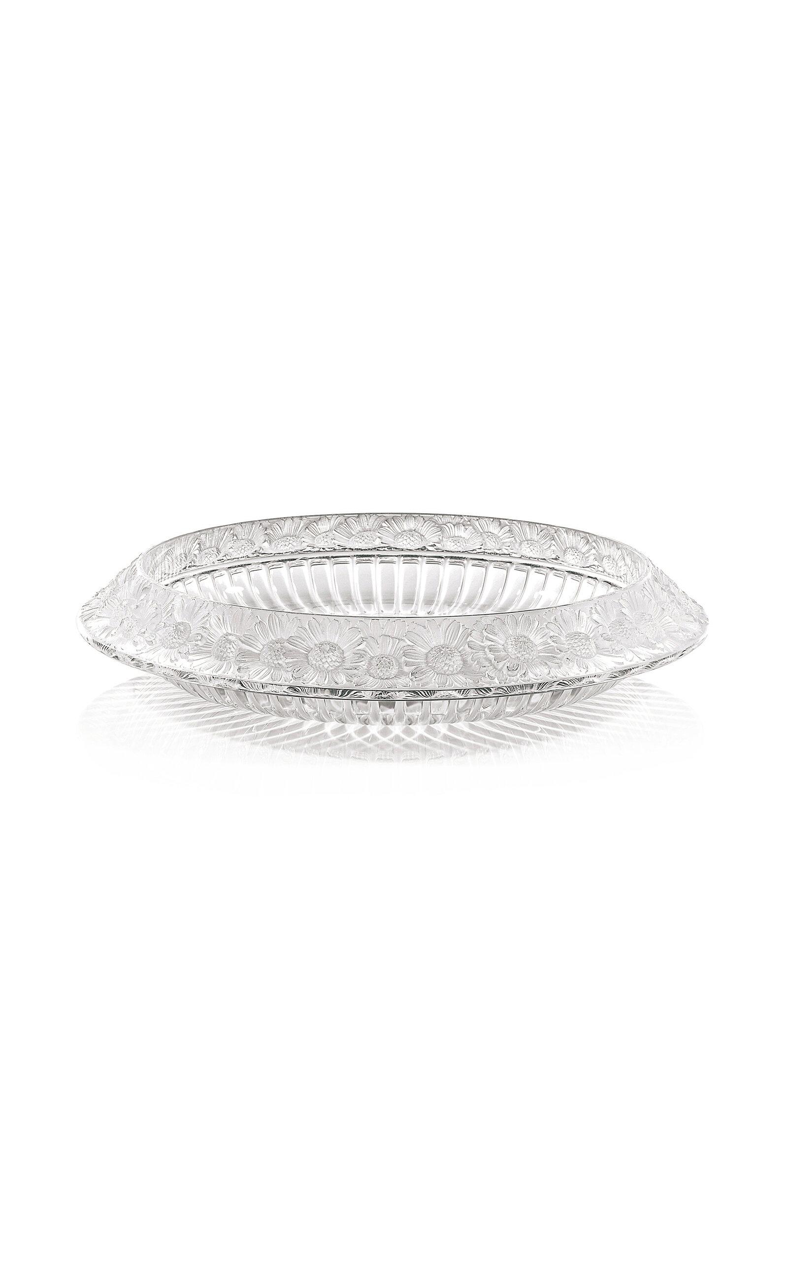 Lalique - Marguerites Bowl - Clear - Moda Operandi by LALIQUE