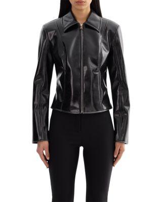 Joyce Ladies Faux Leather Jacket by LAMARQUE