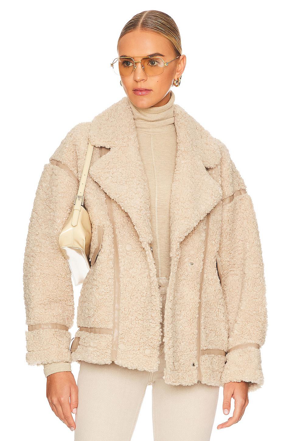 LAMARQUE Badu Jacket in Neutral by LAMARQUE