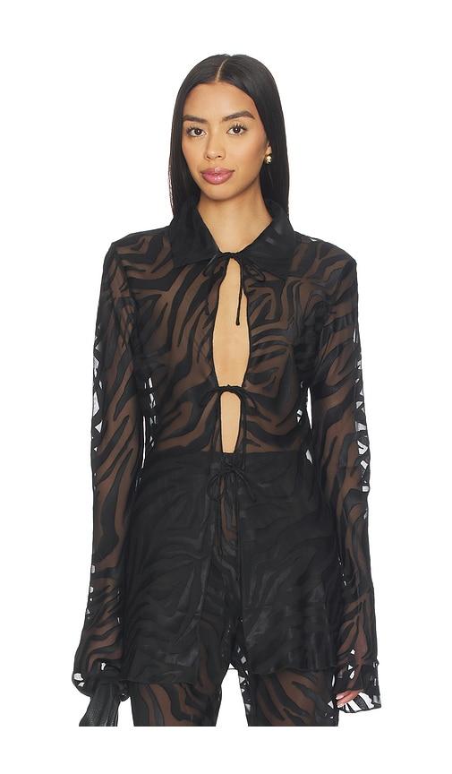 LAMARQUE Camine Top in Black by LAMARQUE