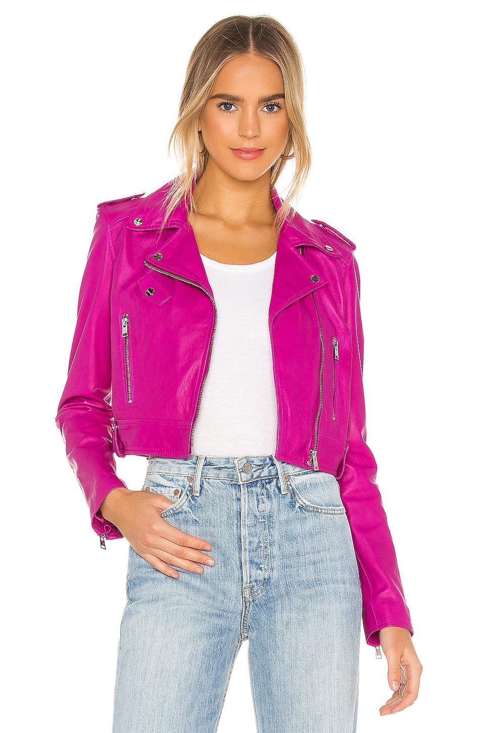 LAMARQUE Ciara Leather Jacket in Ciara by LAMARQUE