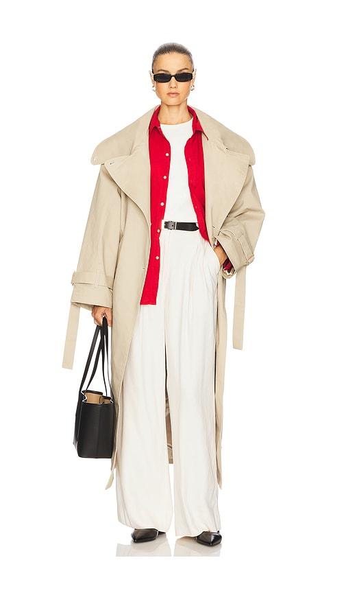 LAMARQUE Josephine Coat in Nude by LAMARQUE