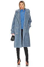 LAMARQUE Malani Coat in Blue by LAMARQUE