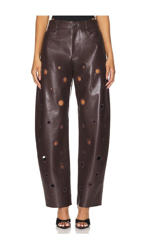 LAMARQUE Ventana Pant in Chocolate by LAMARQUE