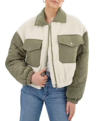 Peyton Mixed Media Jacket by LAMARQUE