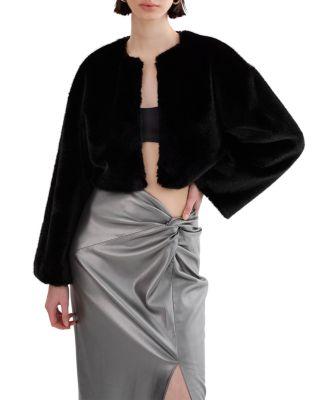 Rowdie Faux Fur Coat by LAMARQUE