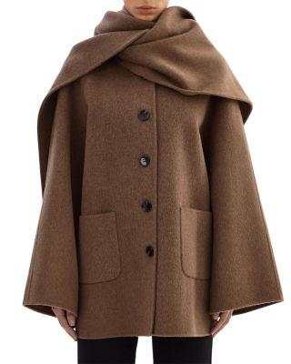 Wool Scarf Coat by LAMARQUE