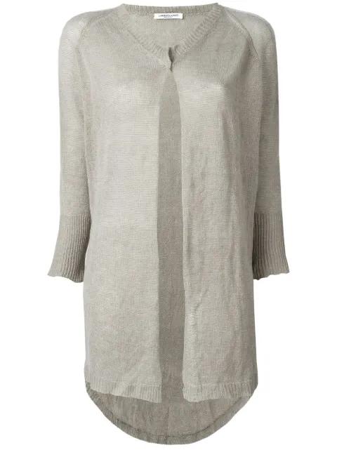 buttoned mid cardigan by LAMBERTO LOSANI