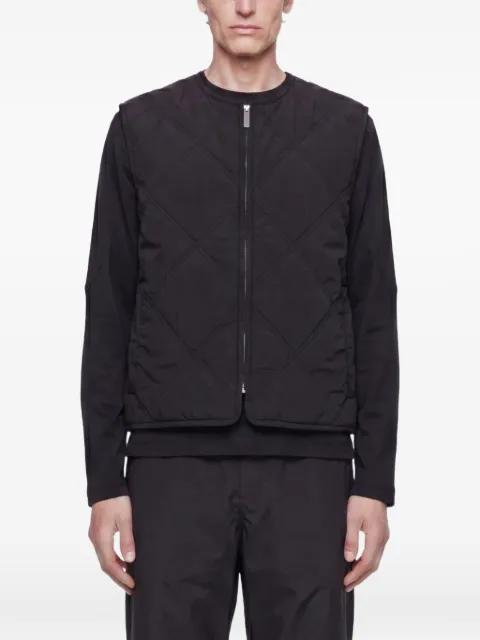 Laminar quilted gilet by LAMINAR