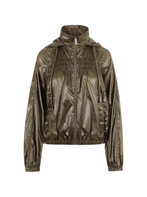 drawstring hoodied jacket by LAMINAR