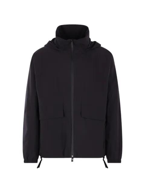 hoodied front-pocket jacket by LAMINAR