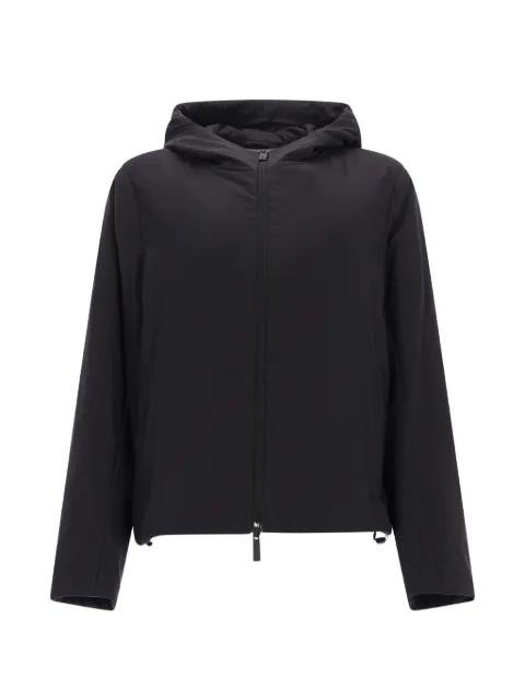hoodied zip-up jacket by LAMINAR