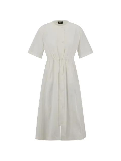 short-sleeves midi dress by LAMINAR